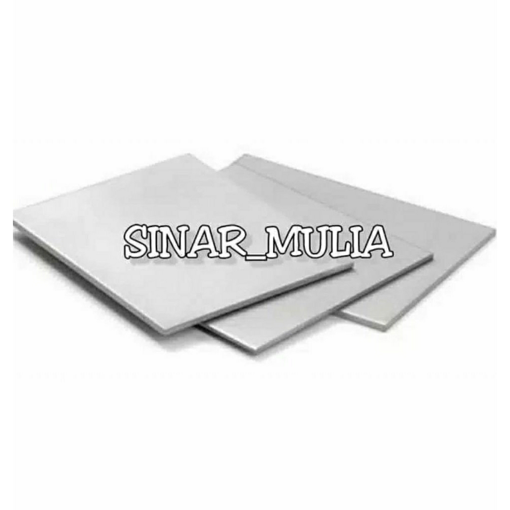 Plat stainless tebal 2mm lebar 100x200mm | plat stainless 304