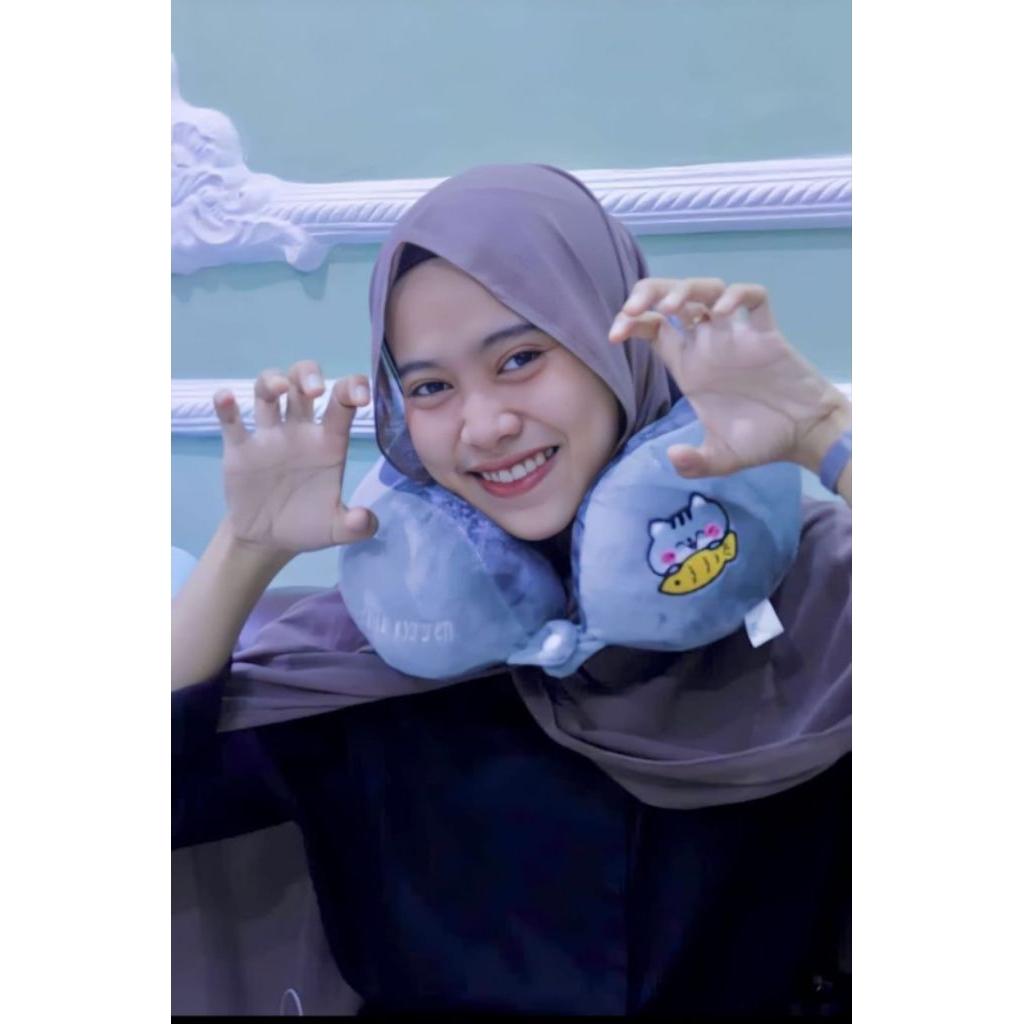 bantal leher dewasa,bantal traveling bantal mobil mewah berlabel sni-BANTAL LEHER DEWASA