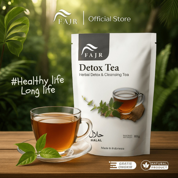 

FAJR Detox Tea Herbal / Teh Pelangsing Alami / Teh Detox / Teh Bakar Lemak / Teh Penurun Berat Badan Cepat Halal Herbal Alami 100% AMPUH