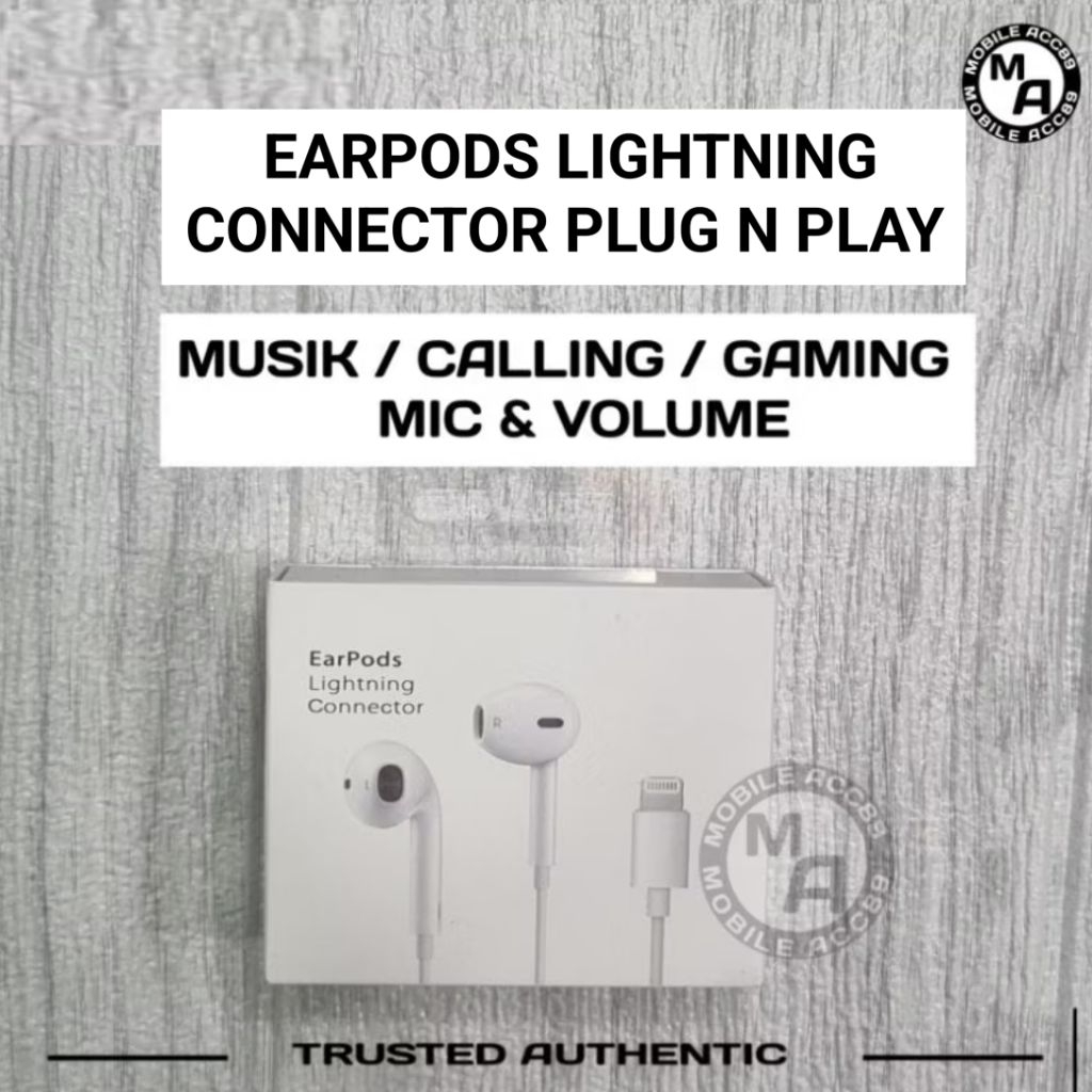 Headset Iphone Lightning Earphone Gaming For Iphone 14 / 13 / 12 / 11  pro max / XR MAX / XR / XS/ 8