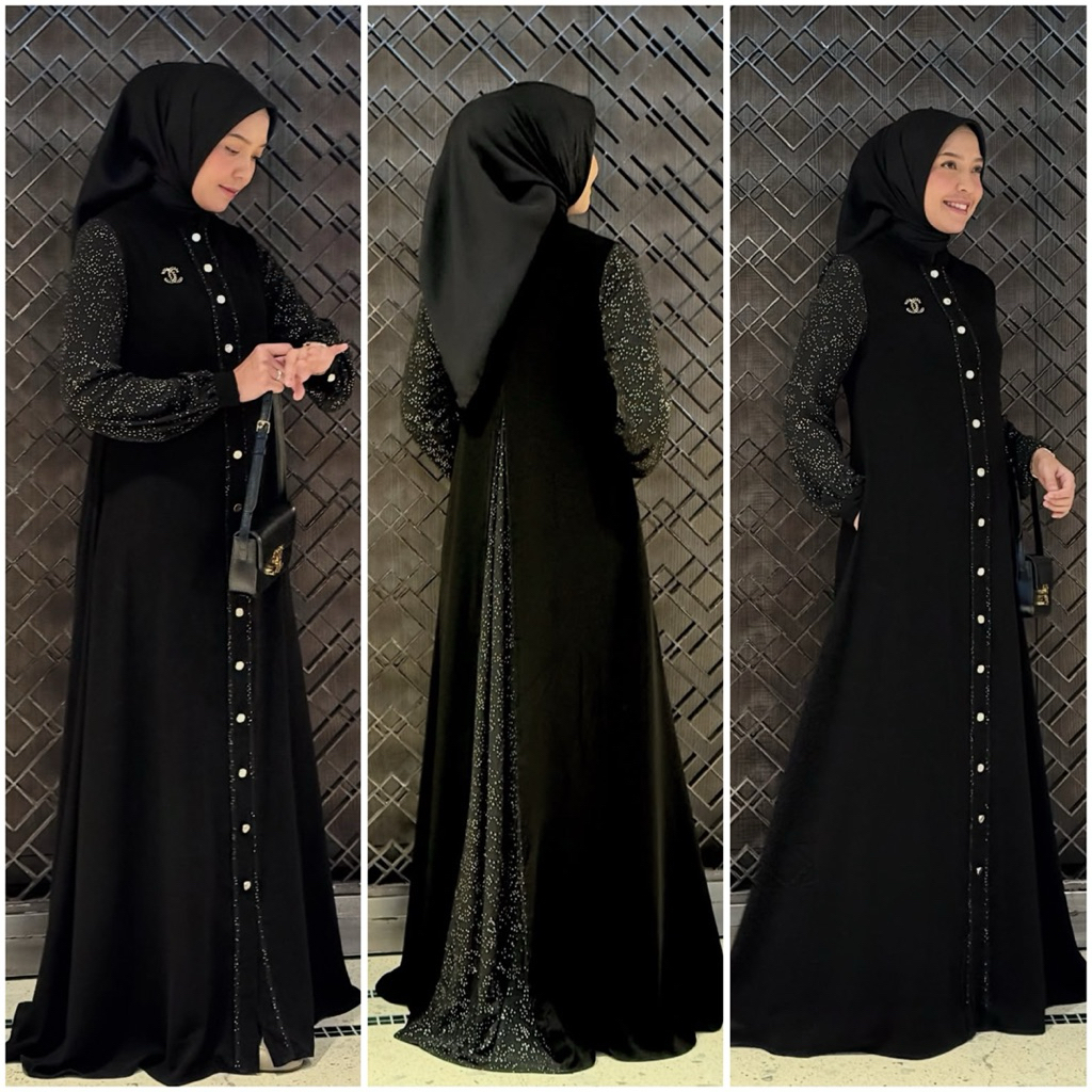 AINA FULL KANCING DRESS ORI MADEIRA