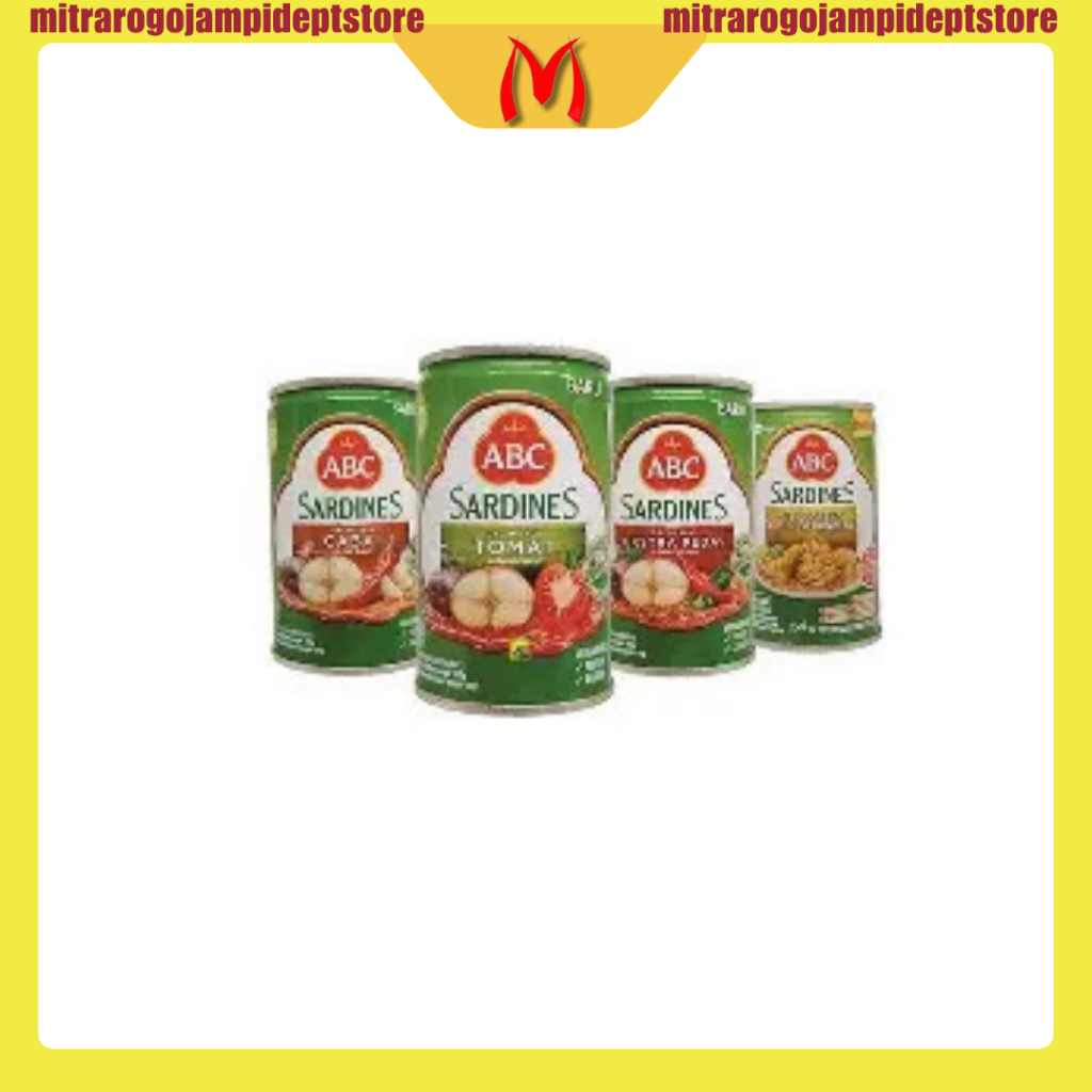 

ABC Sardines - Sarden Kaleng 155 gr
