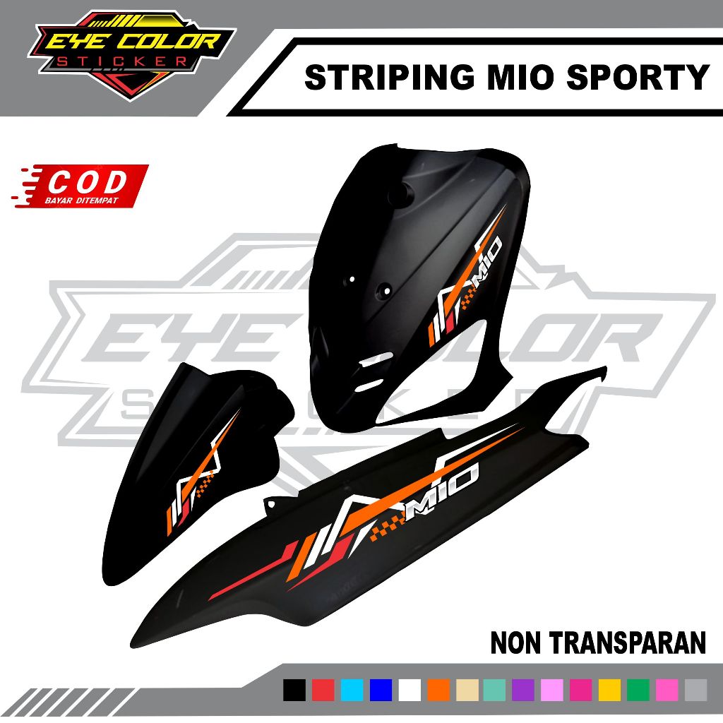 STRIPING VARIASI MIO SPORTY STRIPING MIO LAMA