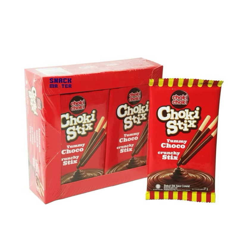 

Choki Stix Stick Biskuit Coklat Box isi 12 pcs @24gr