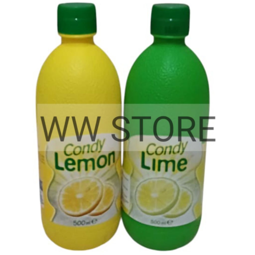 

Minuman jus saus perendam sari buah lemon jeruk nipis ITAL - LEMON Condy Lemon / Lime 500ml