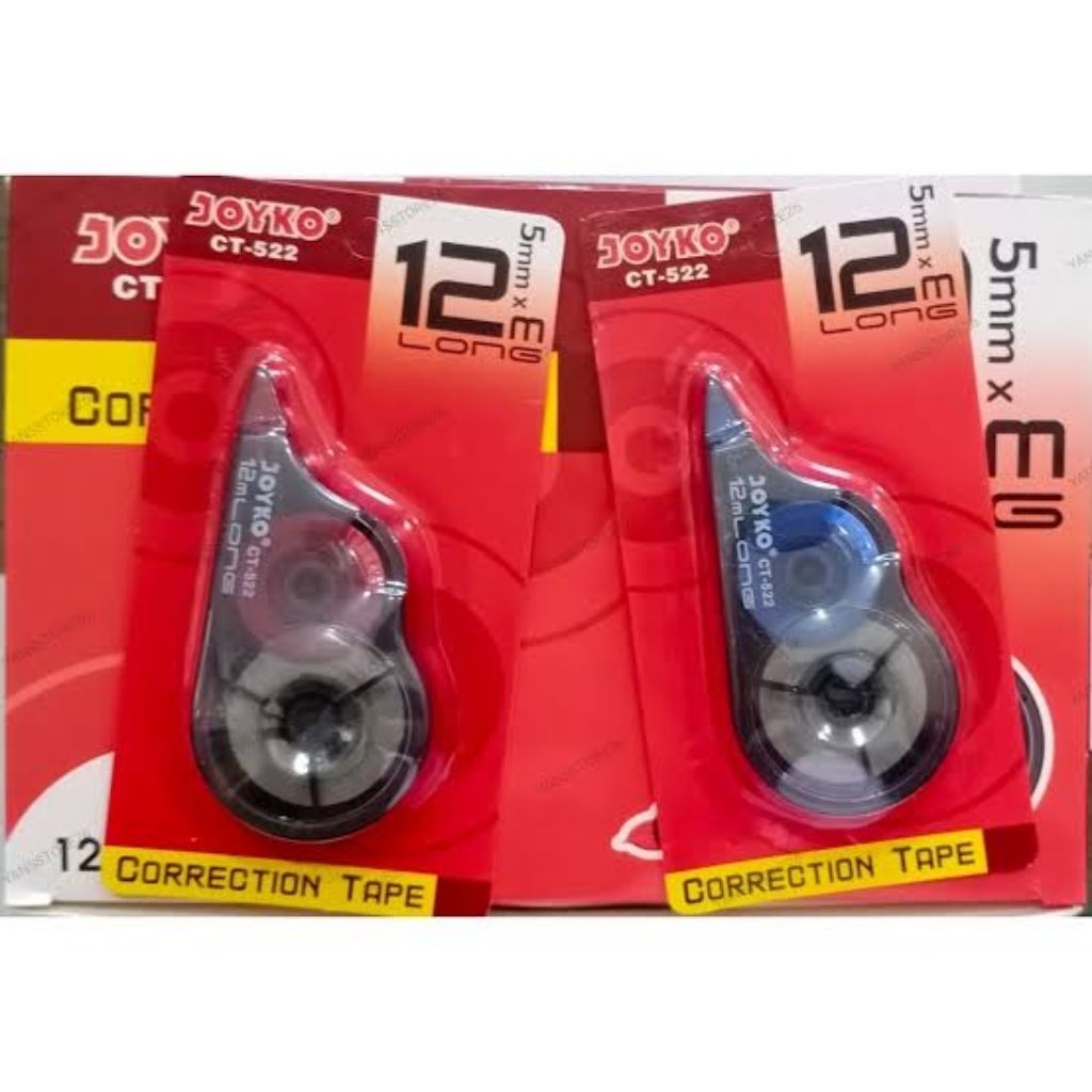 

Correction Tape / Tipe Roll Joyko CT-522 1 Lusin