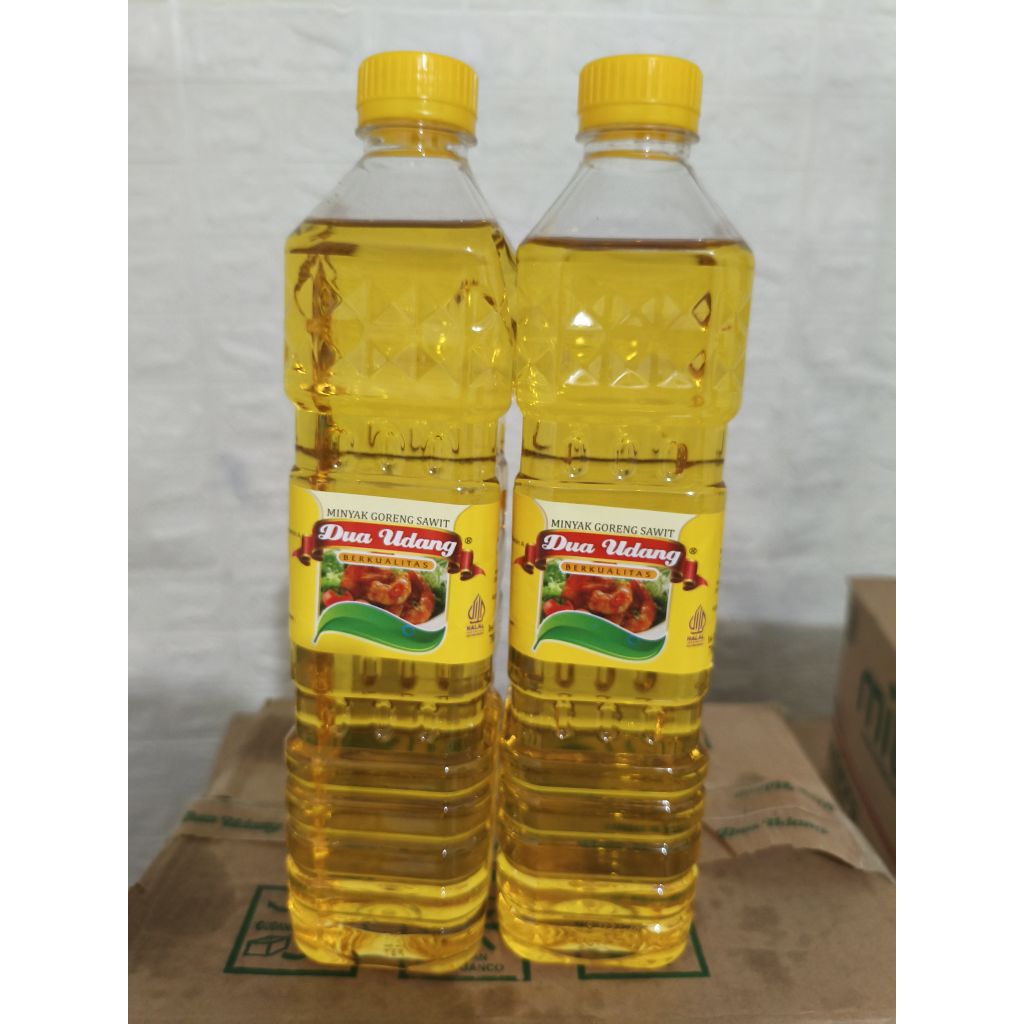 

Minyak goreng dua udang 700ml 1 dus isi 12 botol