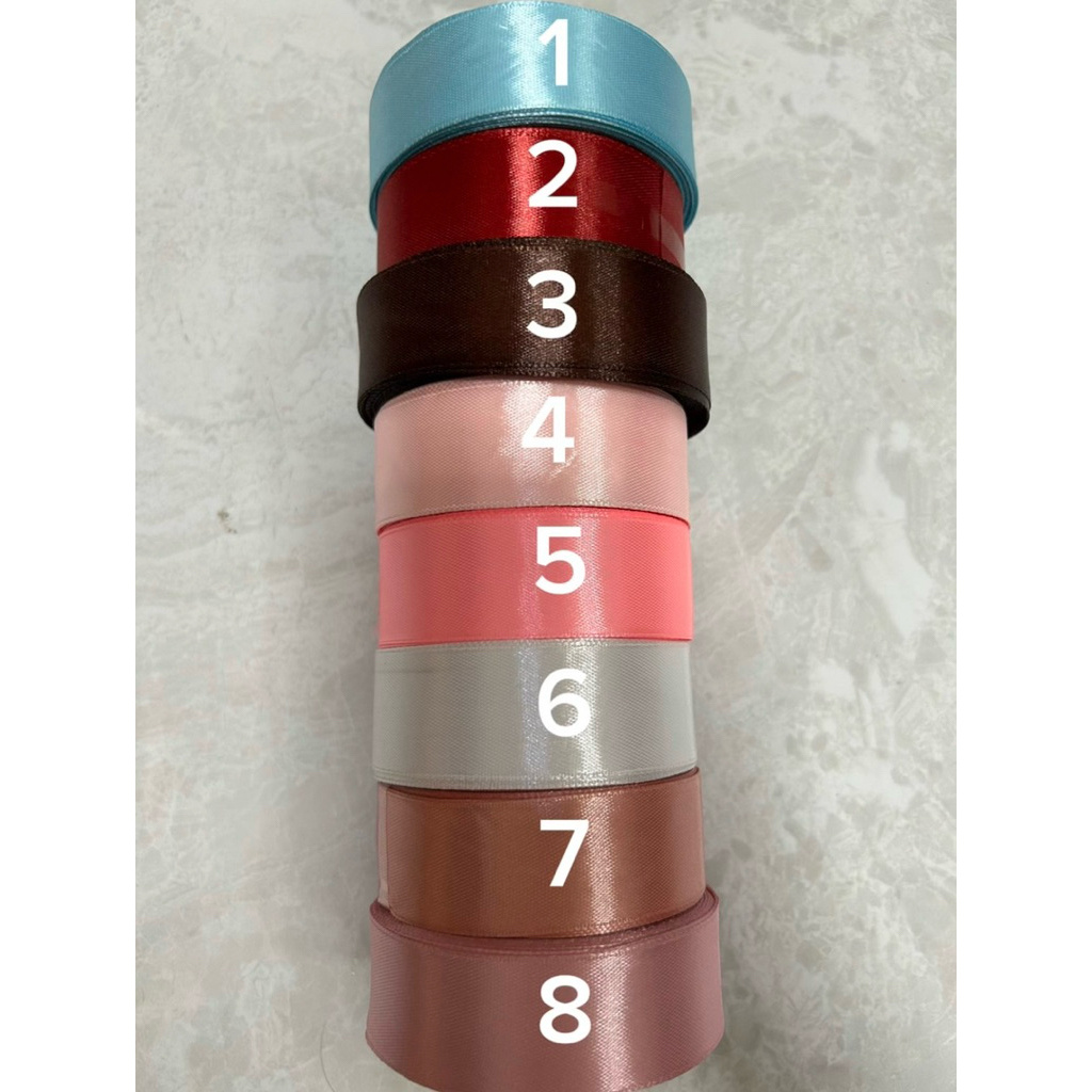 

PITA SATIN 1 INCI/2.5CM ( 25 YARD )