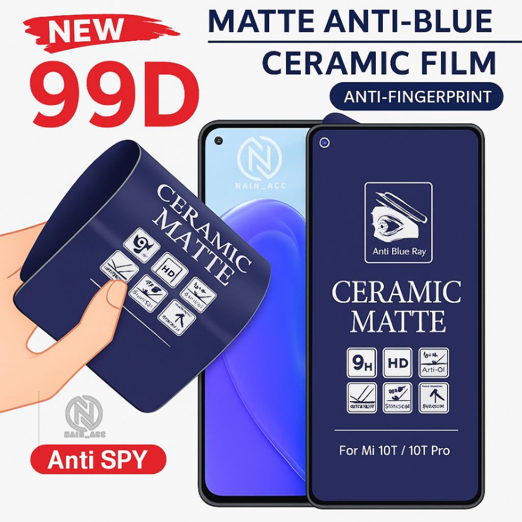 COD/ TEMPER GLAS BLUE CERAMIC VIVO V7/V7 PLUS