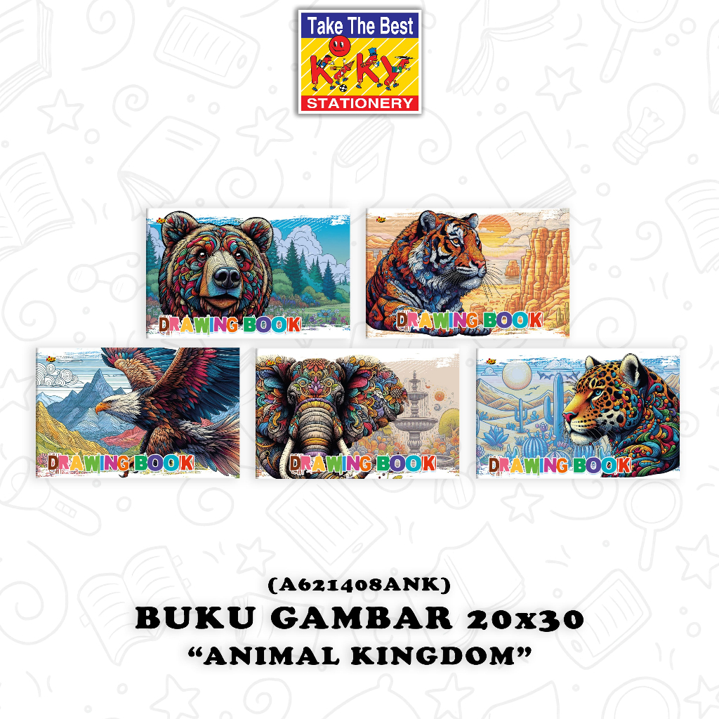 

KIKY Buku Gambar (Uk. 20 x 30 cm) - 1 Buku