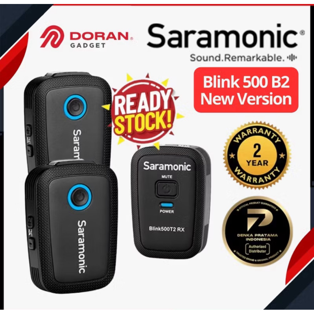 saramonic mic untuk konten kreator