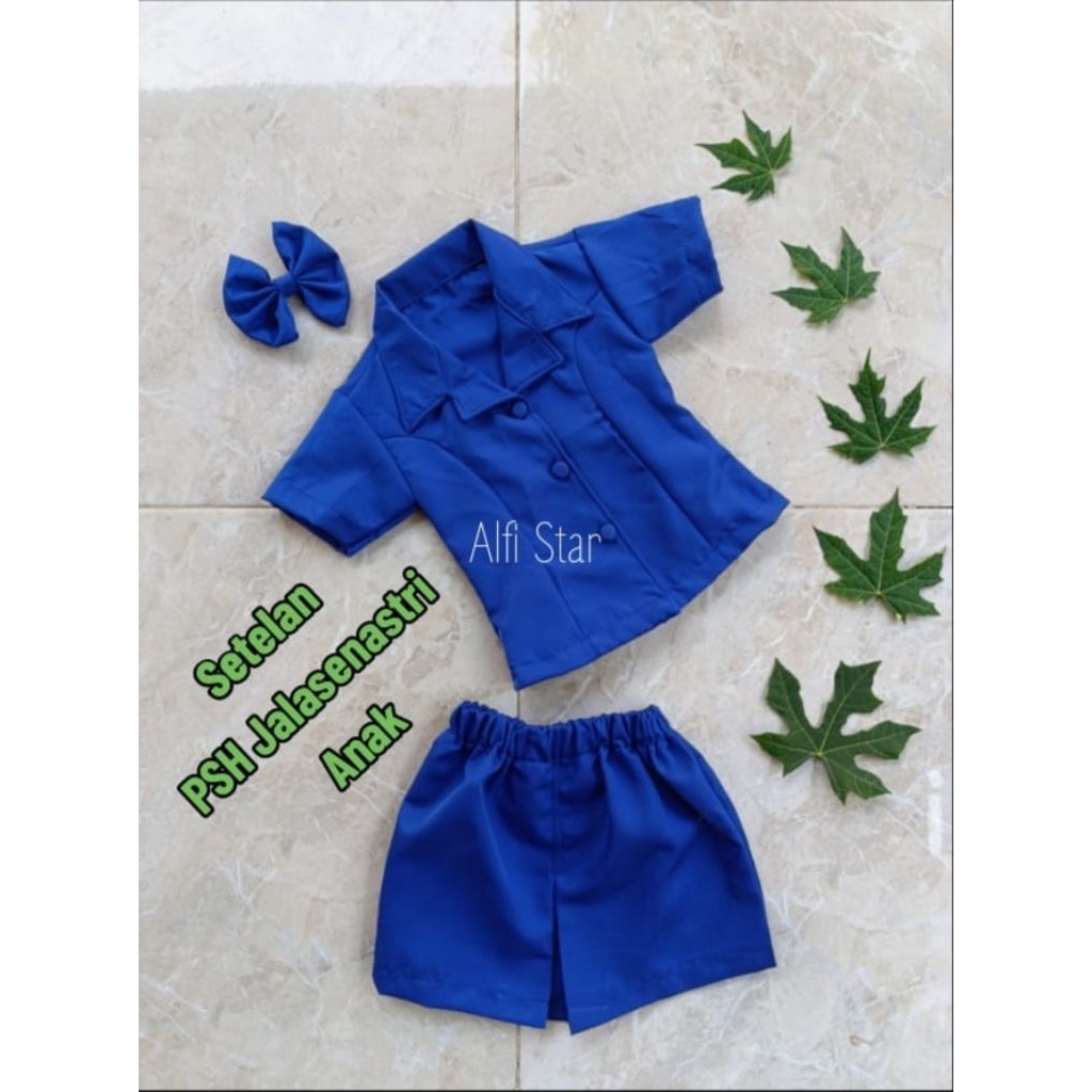 Setelan Baju PSH Jalasenastri Anak , Baju profesi Anak