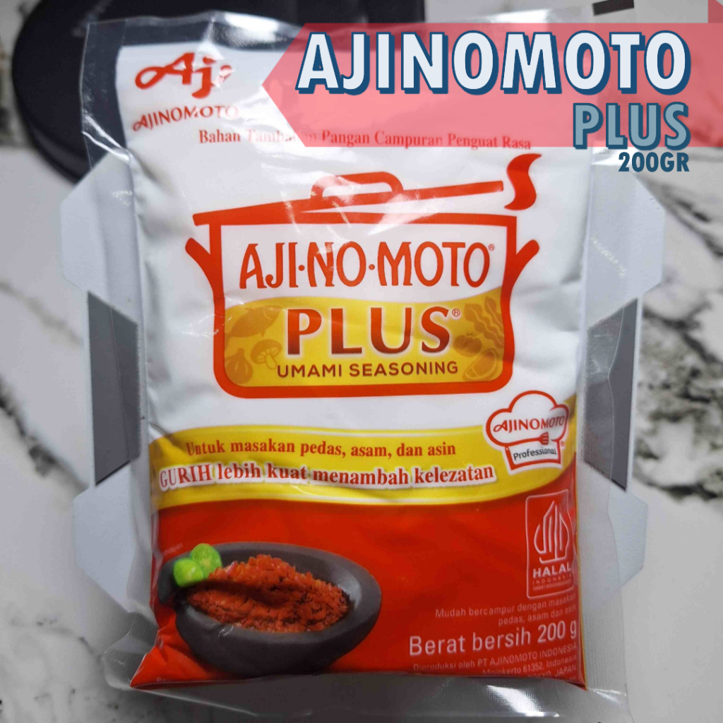 

AJINOMOTO plus 200gr penguat rasa Micin MSG