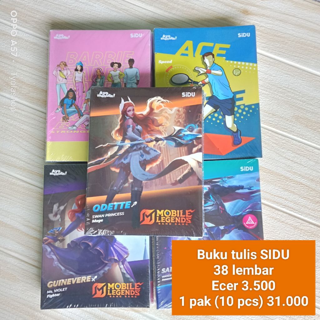 

Buku tulis sidu 38 lembar READY STOK SIAP KIRIM