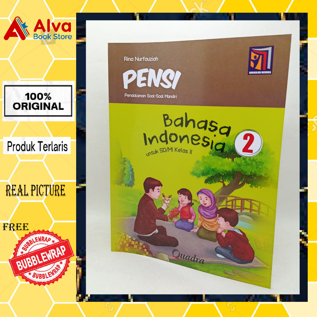 PENSI Bahasa Indonesia Kelas 1-6 Quadra Kurikulum Merdeka