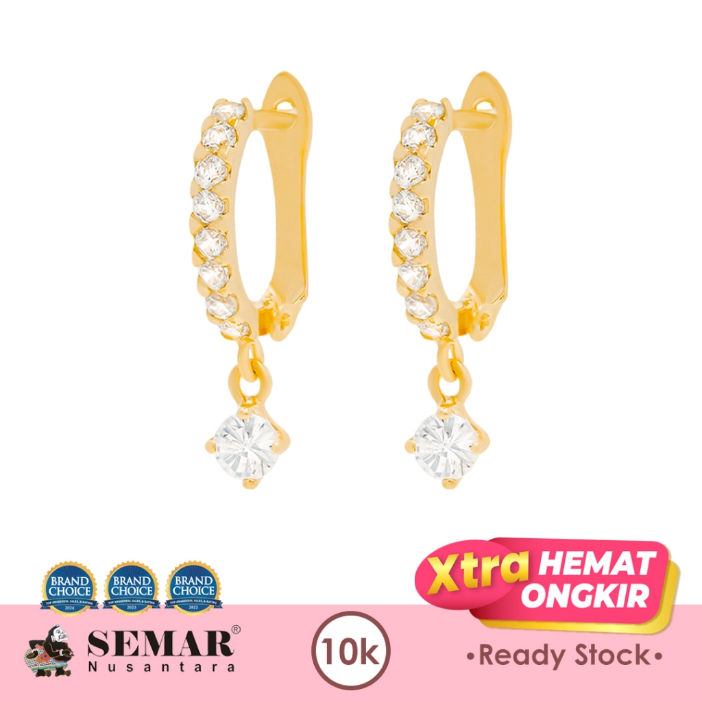 Anting Emas Lyosha Earring Gold 10K Semar Nusantara