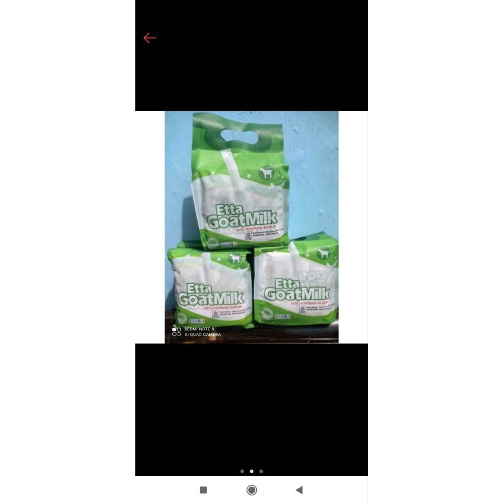 

ETTA GOAT MILK || SUSU KAMBING BUBUK
