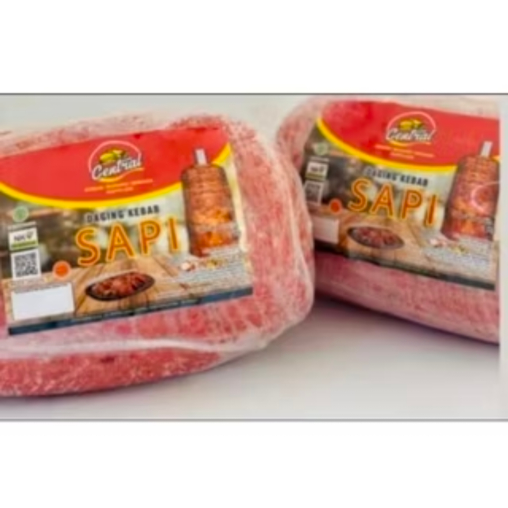 

Daging Kebab Sapi 1kg Central Paling enak murah (kurir Instan /Sameday)