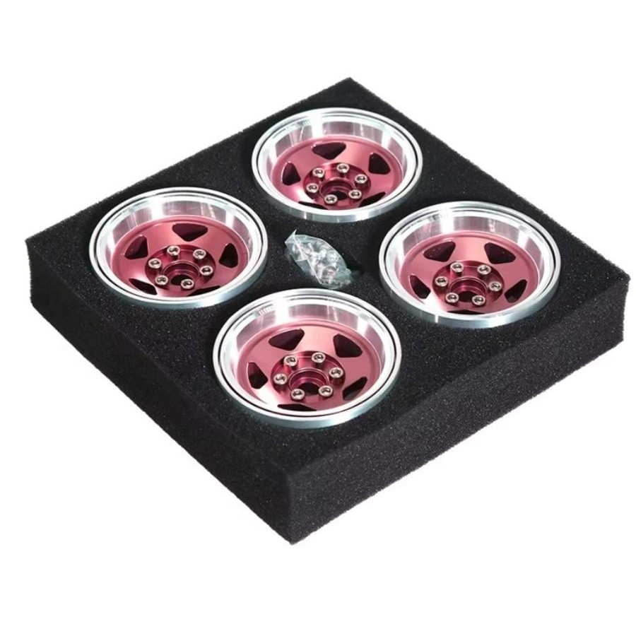 Velg Beadlock 1.9 inch 5 Spoke Realistic RC Adventure - Pink