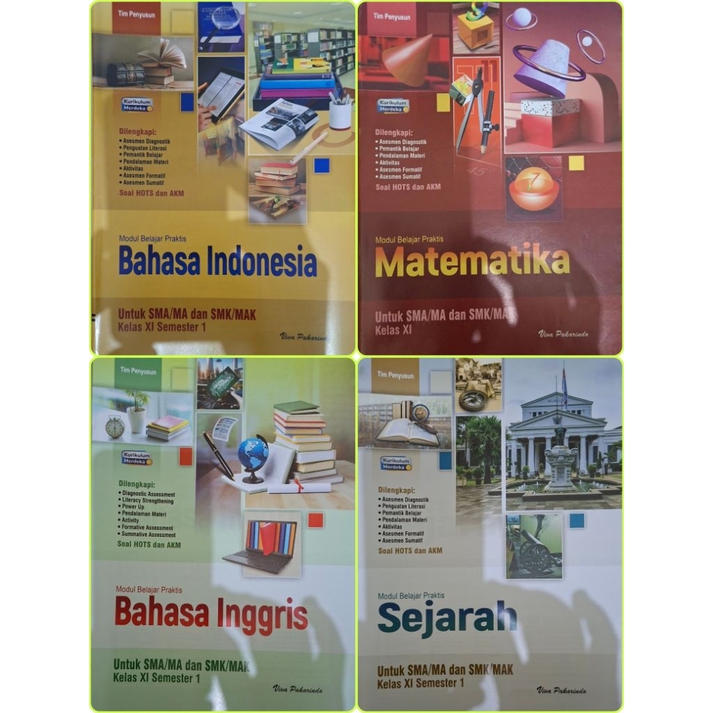 Buku lks Viva Pakarindo SMA Kelas 11 Semester 1 Kurikulum Merdeka 2025