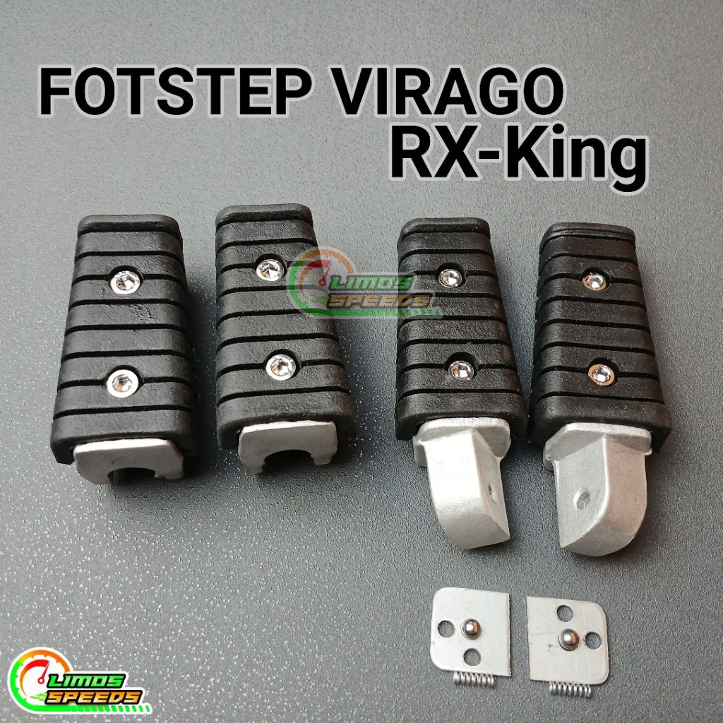 Step Virago Depan Belakang Rx King FootStep Virago Pnp RX-King Fulset Depan Belakang
