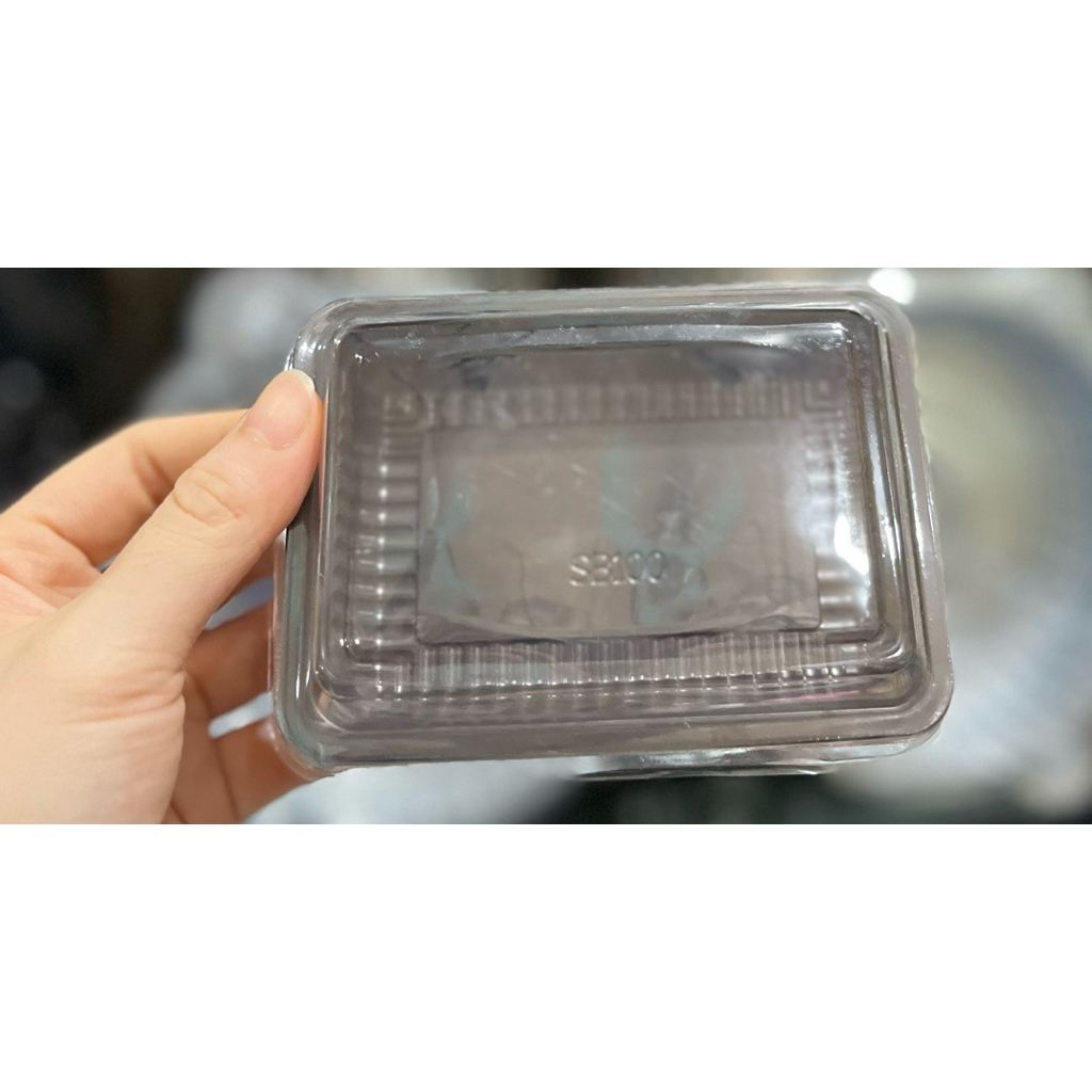 [ 50pcs ] Box Mika Kue SB100 / Mika Brownies Mini / Mika Kue Kotak Persegi Brownies Mini / Mika Kue 