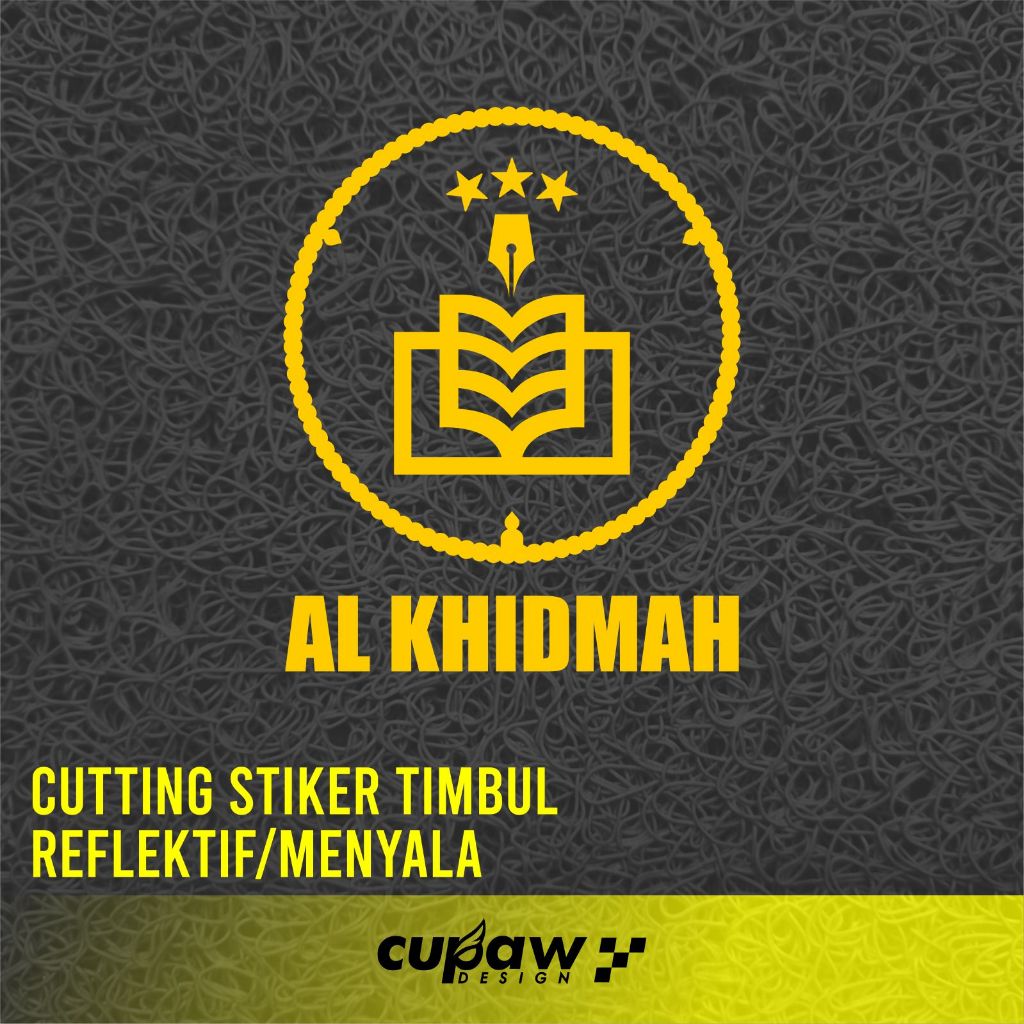 

STIKER AL KHIDMAH CUTTING SCHOTLITE MENYALA