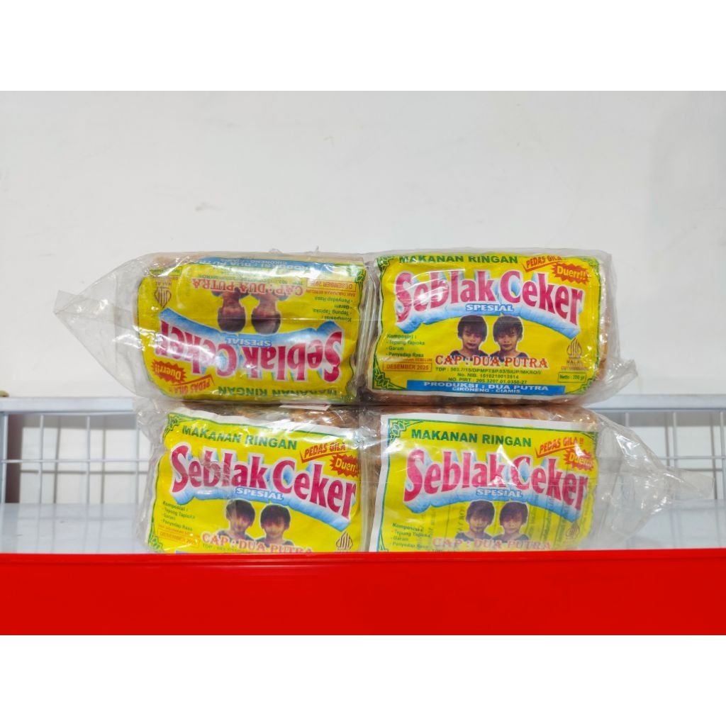 

Seblak Ceker Cap Dua Putra (1 Pack isi 20 pcs)