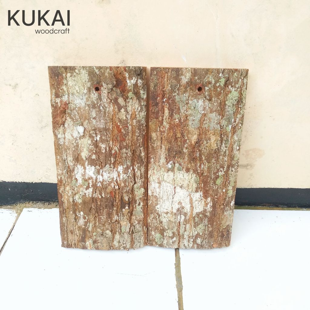 Media Tanam Tempel Media Tanam Anggrek,Kulit Kayu Mahoni 15x30 cm