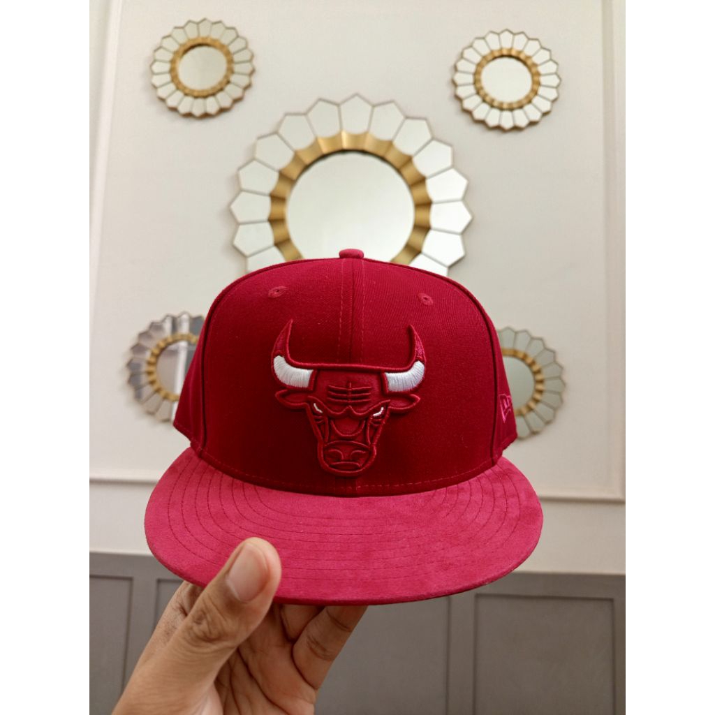 Topi New Era Snapback Banteng Chicago Bulls NBA