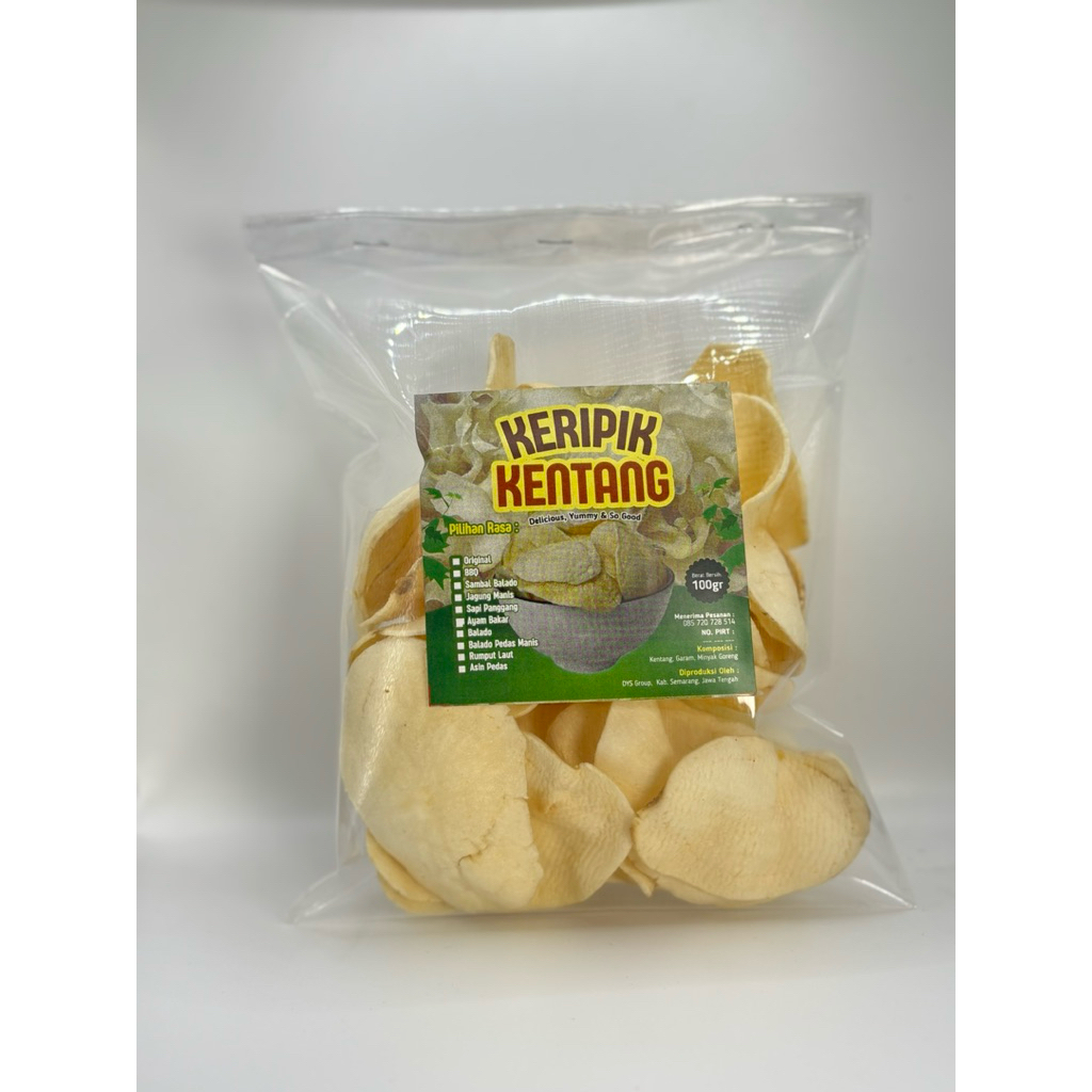 

KRIPIK KENTANG PUTIH GADUNG || ORIGINAL KENTANG