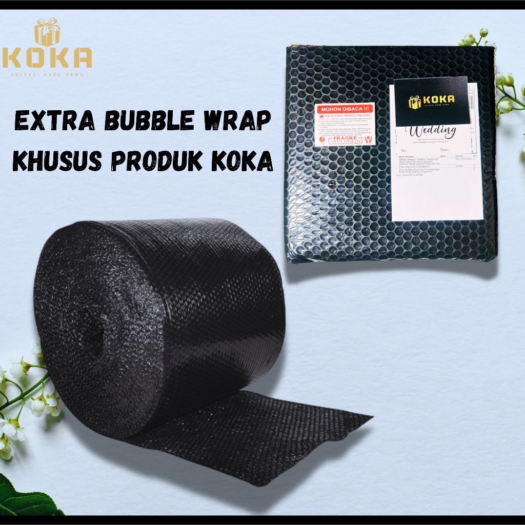 

Extra Bubble Wrap Untuk Packing Agar Extra Aman Selama Pengiriman
