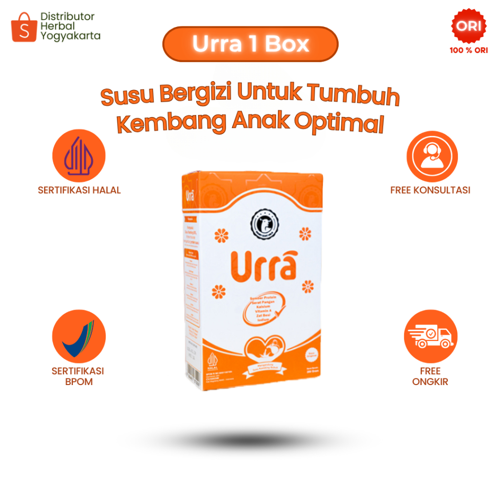 

Susu URRA - Susu Kambing Saneen - Susu Penggemuk Badan Anak - Susu Penambah Berat Badan Anak - Susu Penambah Tinggi Badan Anak