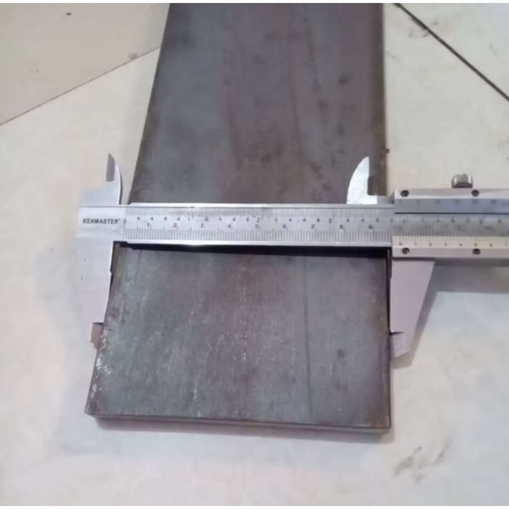 PLAT STRIP/100cm/ LEBAR 9.9 cm × TEBAL 8.8 mm/ BESI SERBAGUNA/ BAHAN PERKAKAS