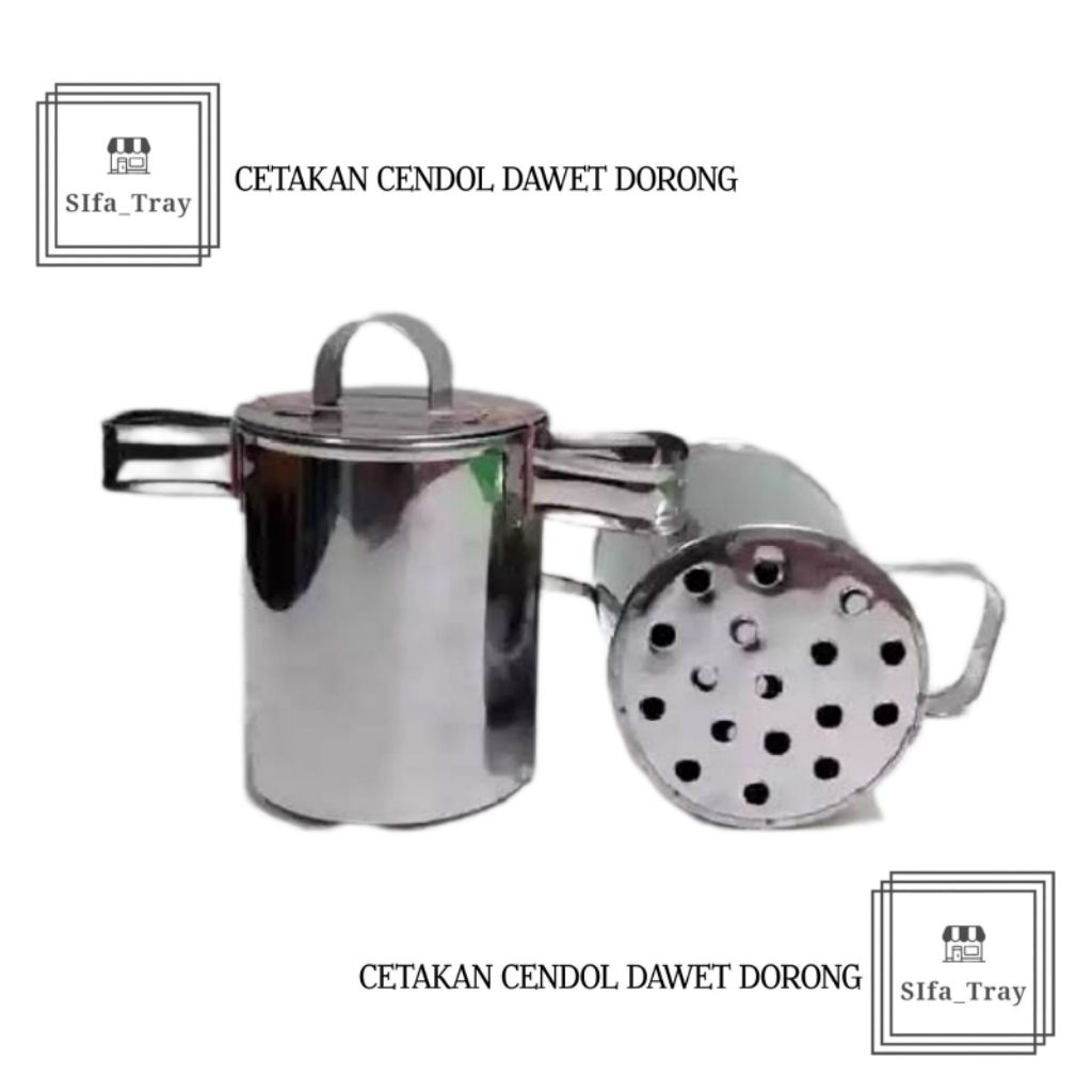 Cetakan Cendol Dawet Stainless Cetakan Cendol Dawet Dorong
