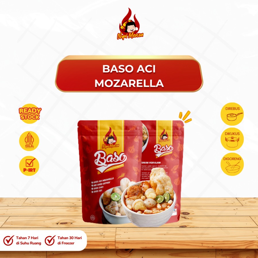 

Kadaharan Sunda - Baso Aci Mozarella Nyai Mercon
