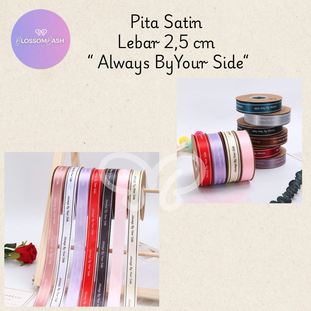 

[ Per Roll ] Pita Satin always By Your Side / Ribbon