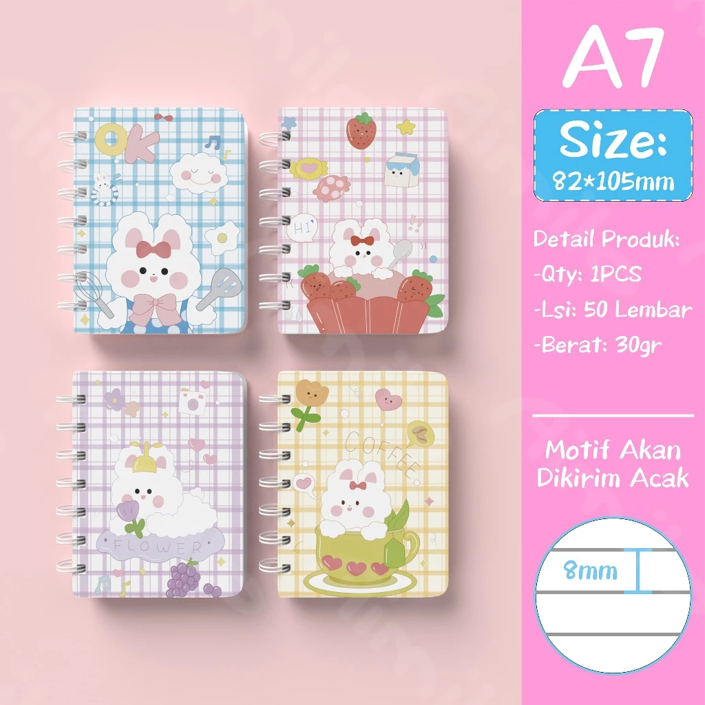 

Note book mini size