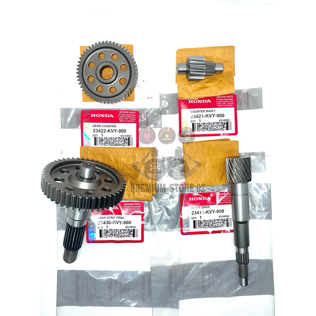 GIGI RASIO GARDAN SET BEAT KARBU SCOOPY SPACY KARBU KVY