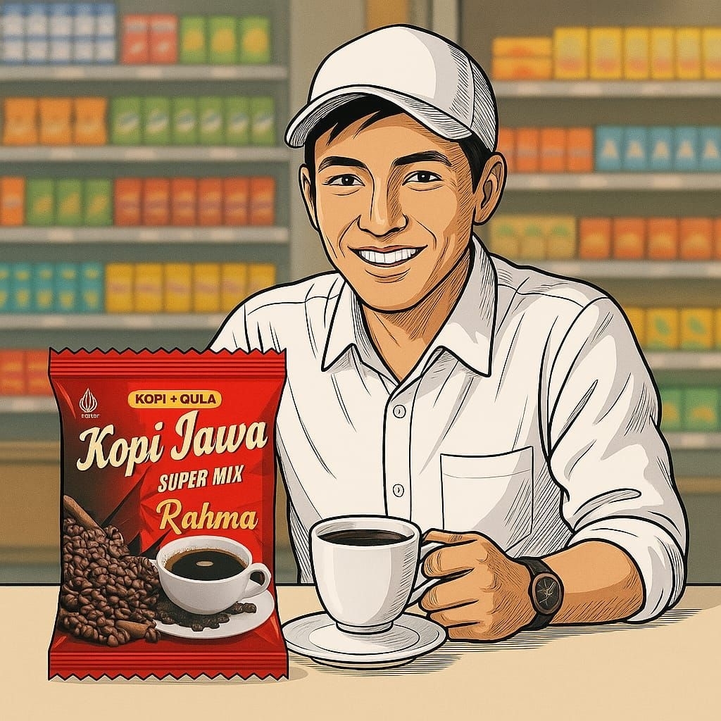 

kopi Jawa kemasan 23gram