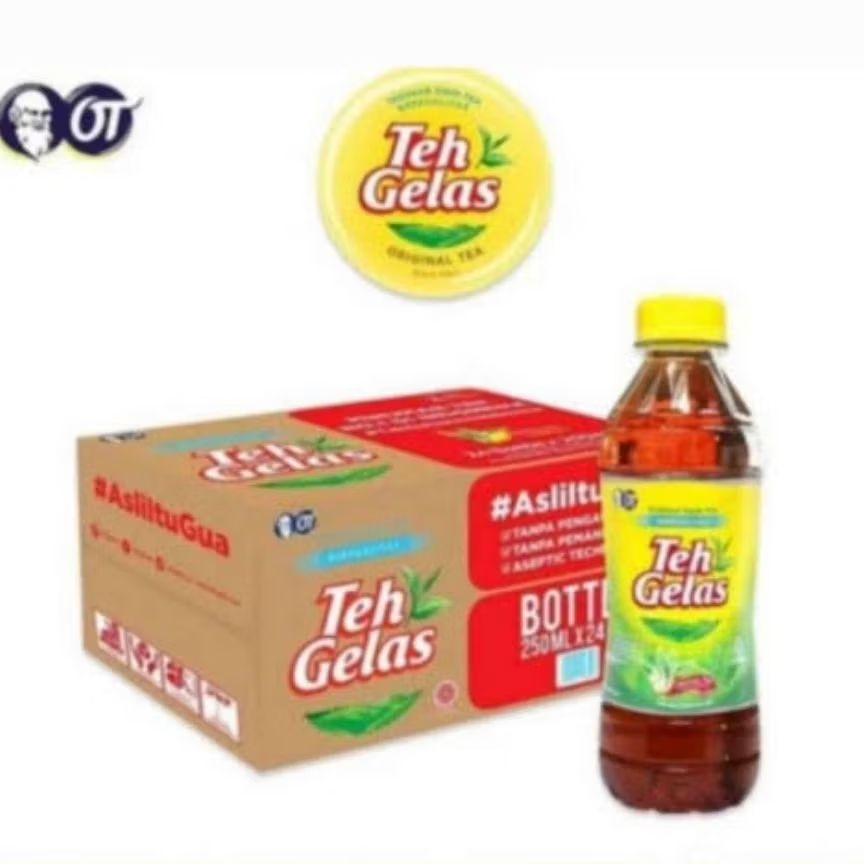

1 DUS TEH GELAS BOTOL ORIGINAL NETTO 12 PCS X 350 ML MURAAH