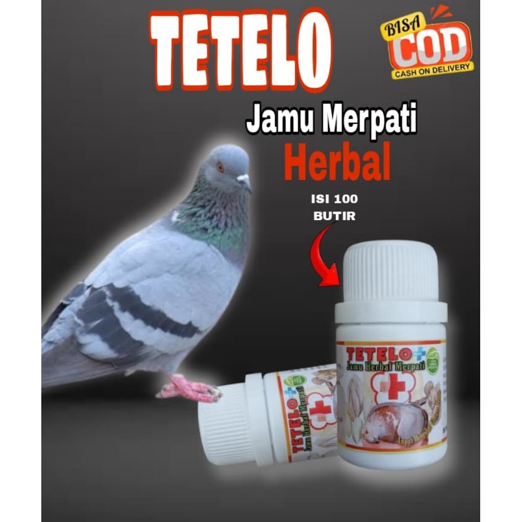 PROMO EXTRA OBAT MERPATI TETELO PLUS ISI 100 BUTIR paling ampuh sembuh dalam 1 Minggu nutribird teng