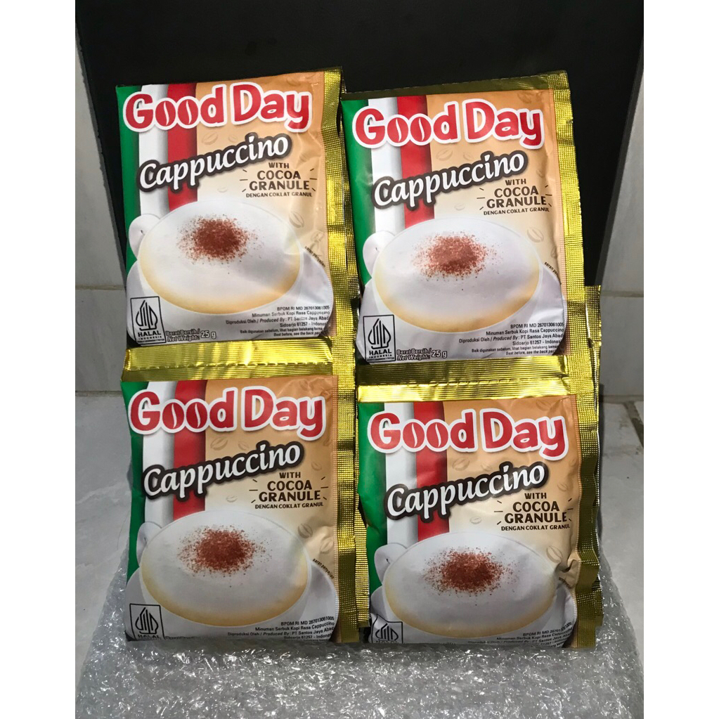 

Good Day Cappuccino 25gr Murah 1rtg