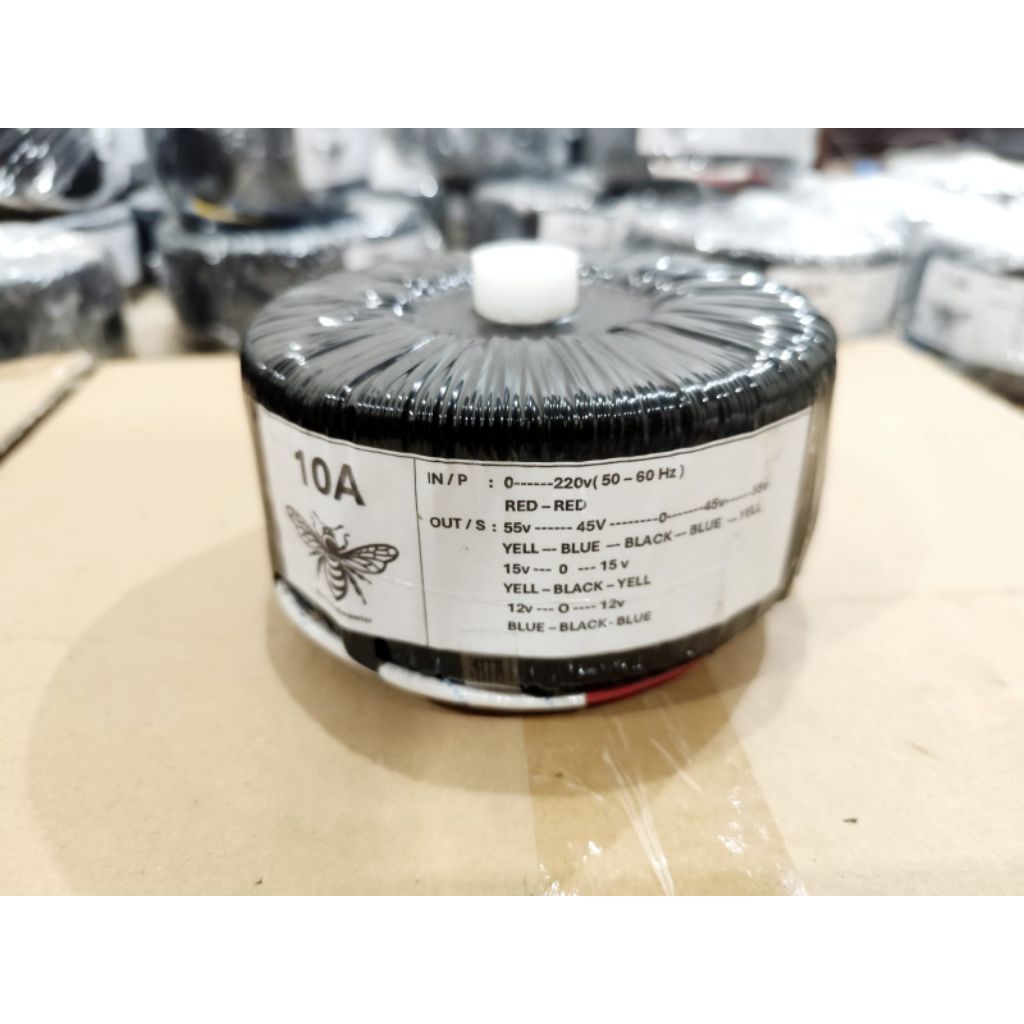 Trafo 10A ct 45v...55v