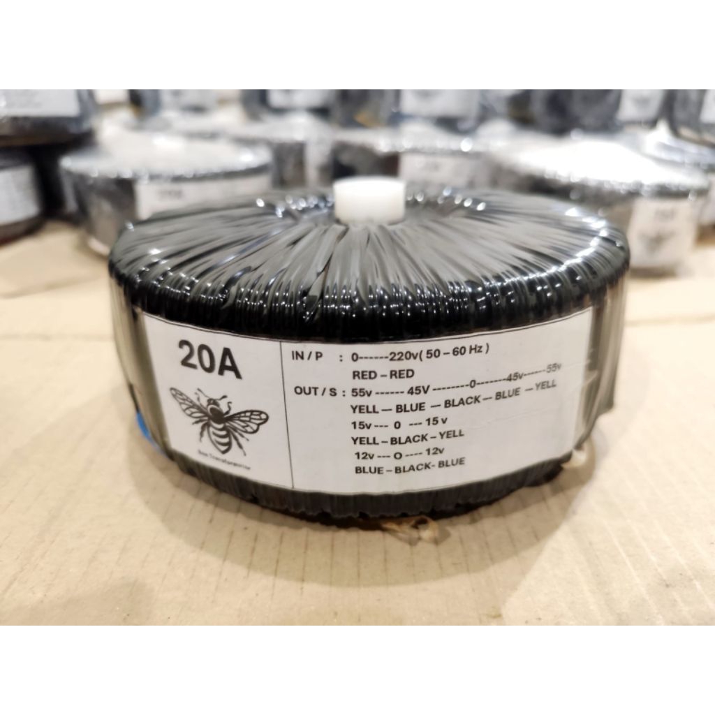 Trafo 20A ct 45v...55v