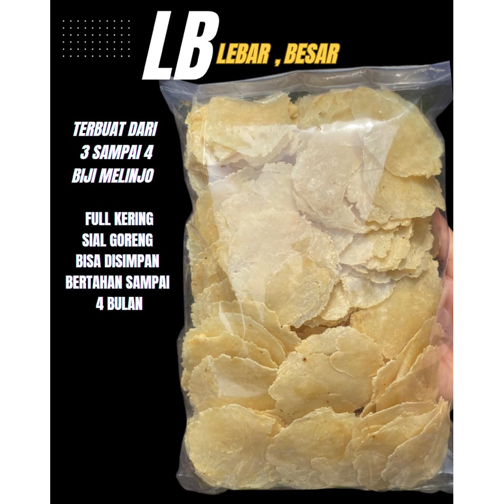 

(1 Kg) EMPING MELINJO/BLINJO LB(3-4 biji) MENTAH PUTIH BERKUALITAS SIAP GORENG MURAH