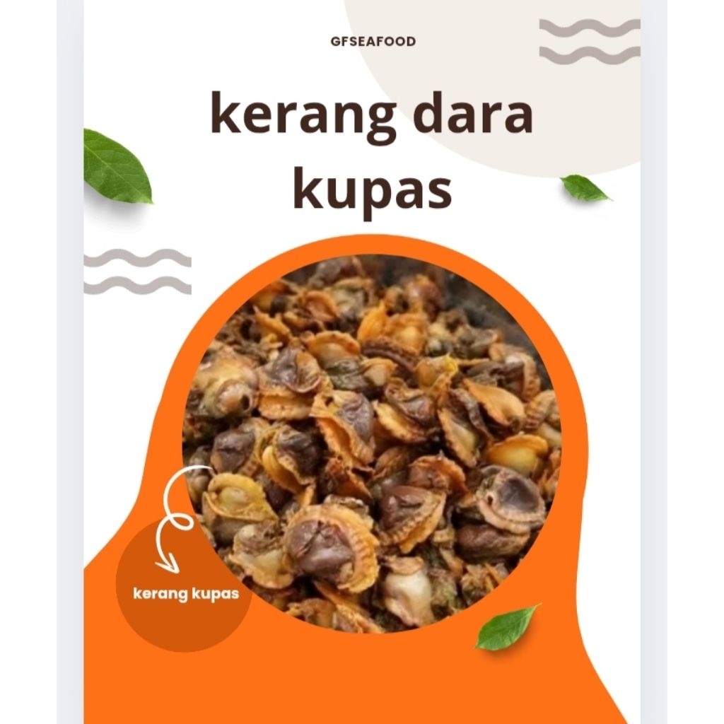 

Kerang Dara Kupas Super Fresh 1000g (BUKAN FROZEN)