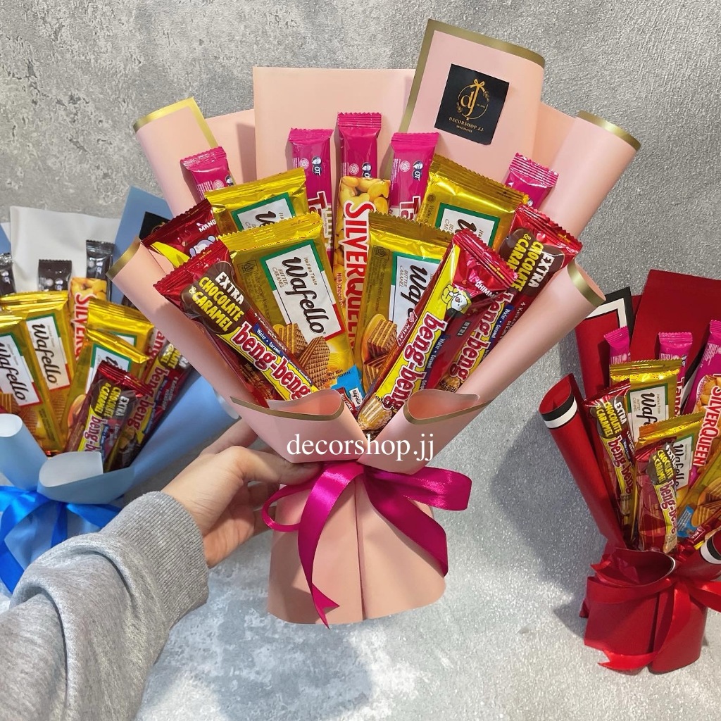 

buket hari guru buket snack bouquet snack bunga Hari Guru Teacher Day