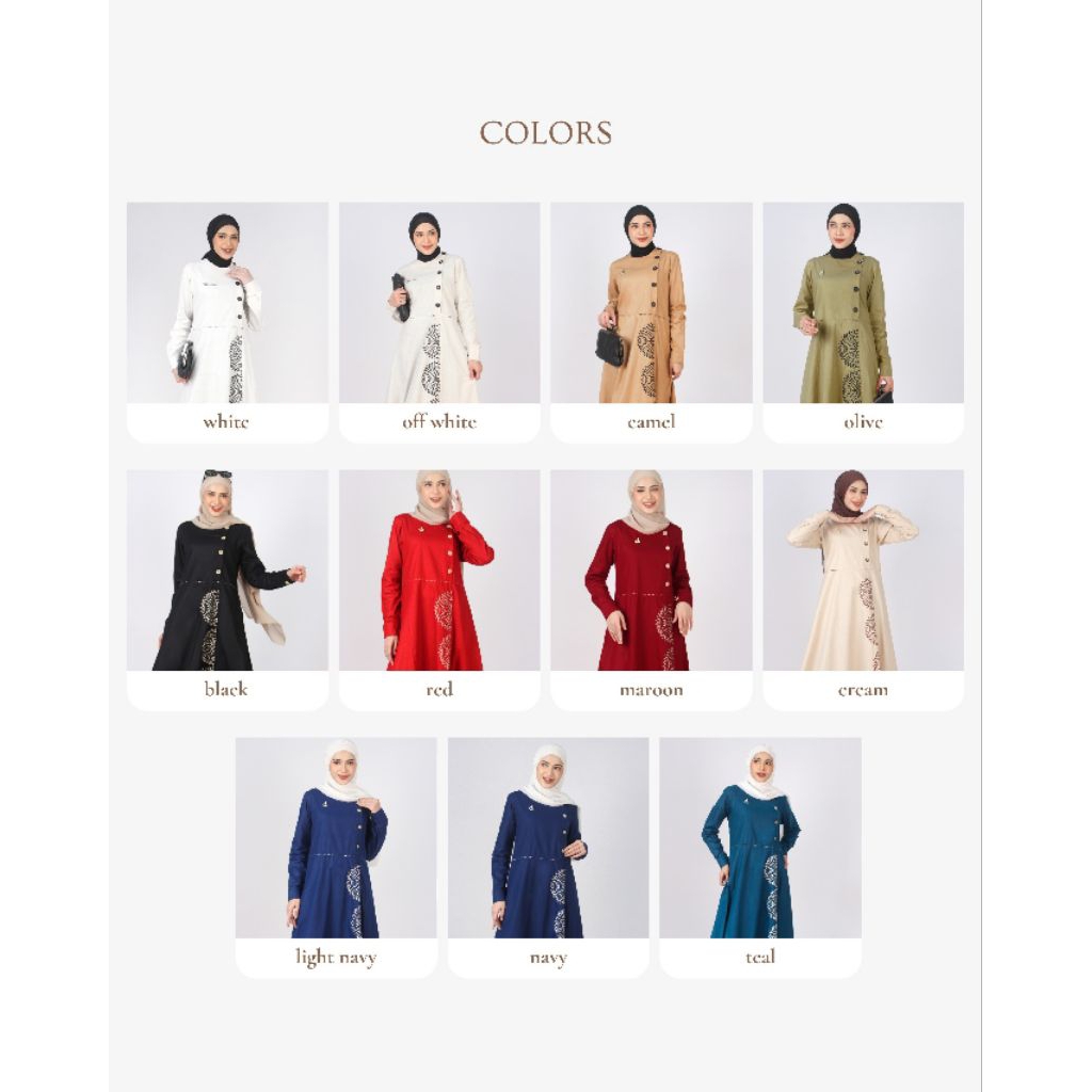 [Dannis Surabaya Online]Abaya D'Chaylie A211207 bahan cotton||Dannis Collection Ready tgl 26 Juni 20