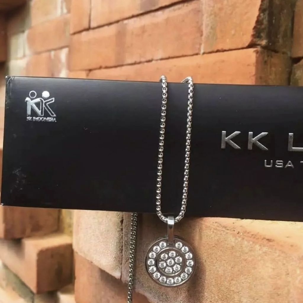 KK Liforce Double Ring - Kalung Kesehatan Wanita | Alat Terapi Kesehatan - Energy Skalar Murni